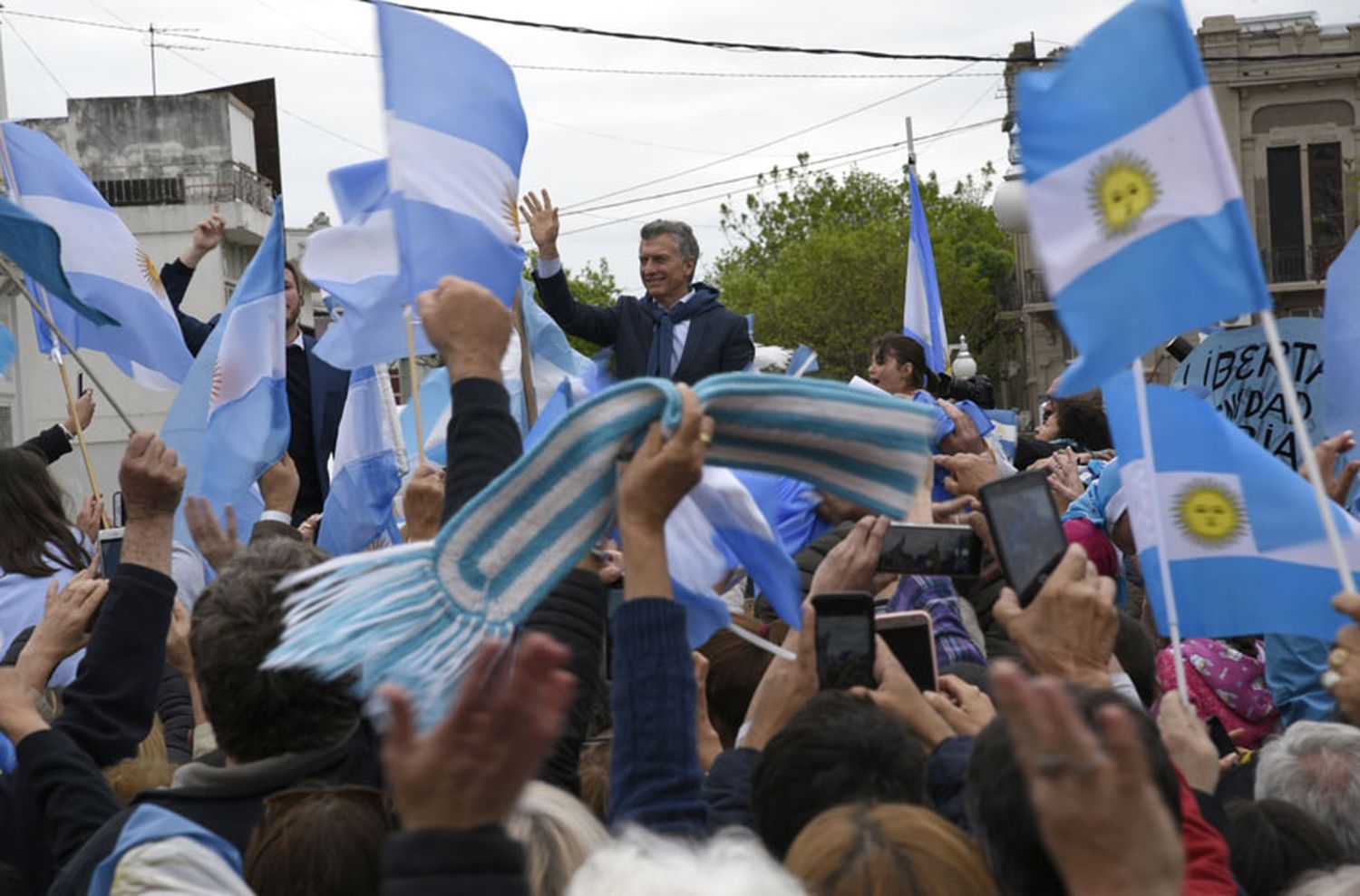 Macri en Esperanza: «El primer ‘se puede’ es que se puede dar vuelta esta elección”