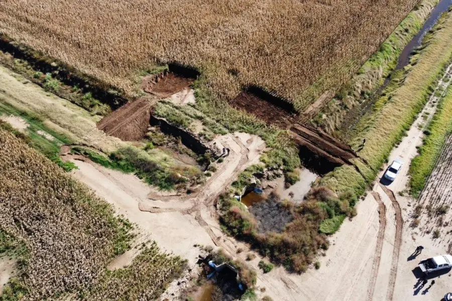 Provincia clausuró histórico canal clandestino en el sur de Santa Fe