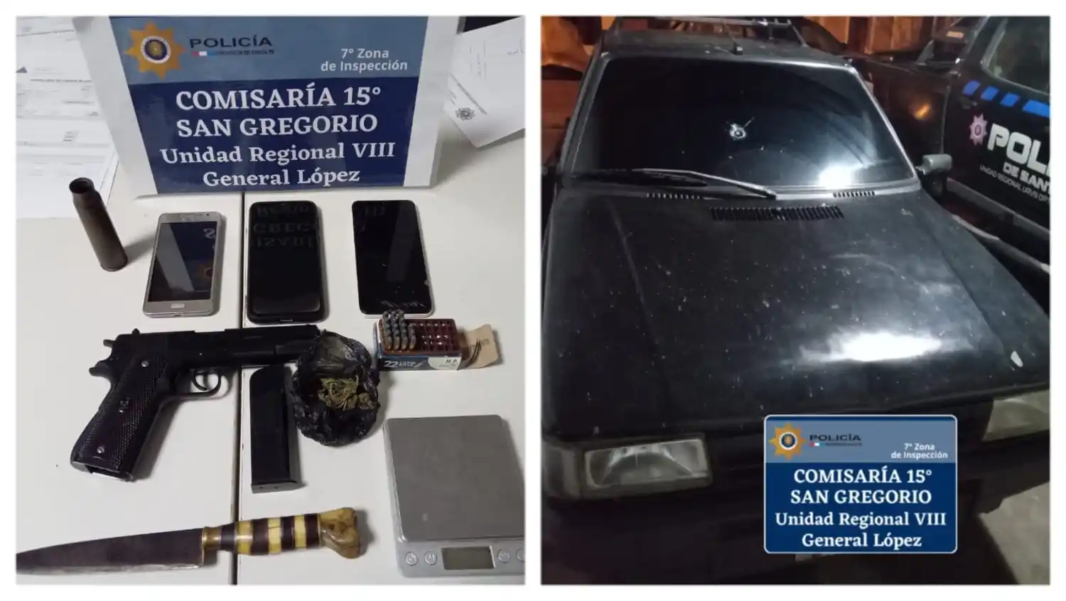 El denunciante expuso que fue interceptado y obligado a subir al vehículo. Crédito: Relaciones Policiales.