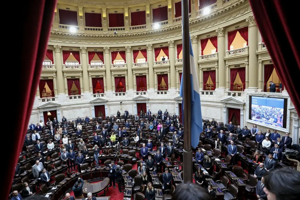 Sesión especial en la Cámara de Diputados en homenaje al papa Francisco