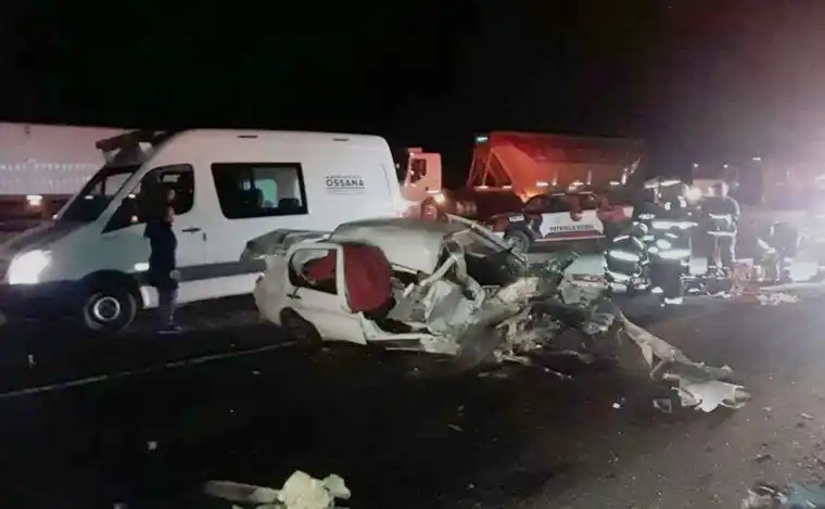  Triple choque fatal cerca de Sampacho