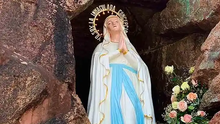 Día de la Virgen de Lourdes.