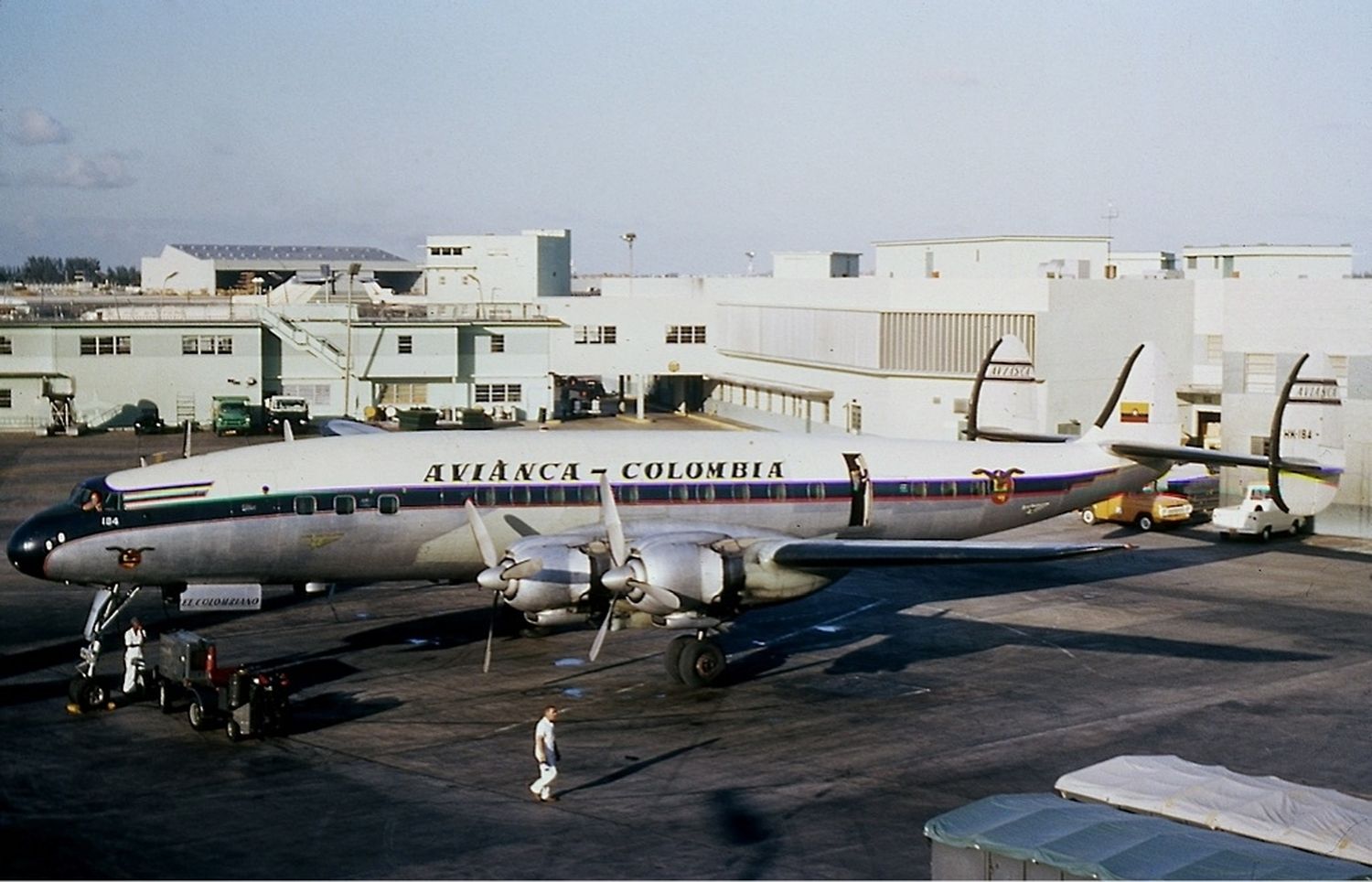 #TBT: Los vuelos de Avianca entre Colombia y Europa en 1954