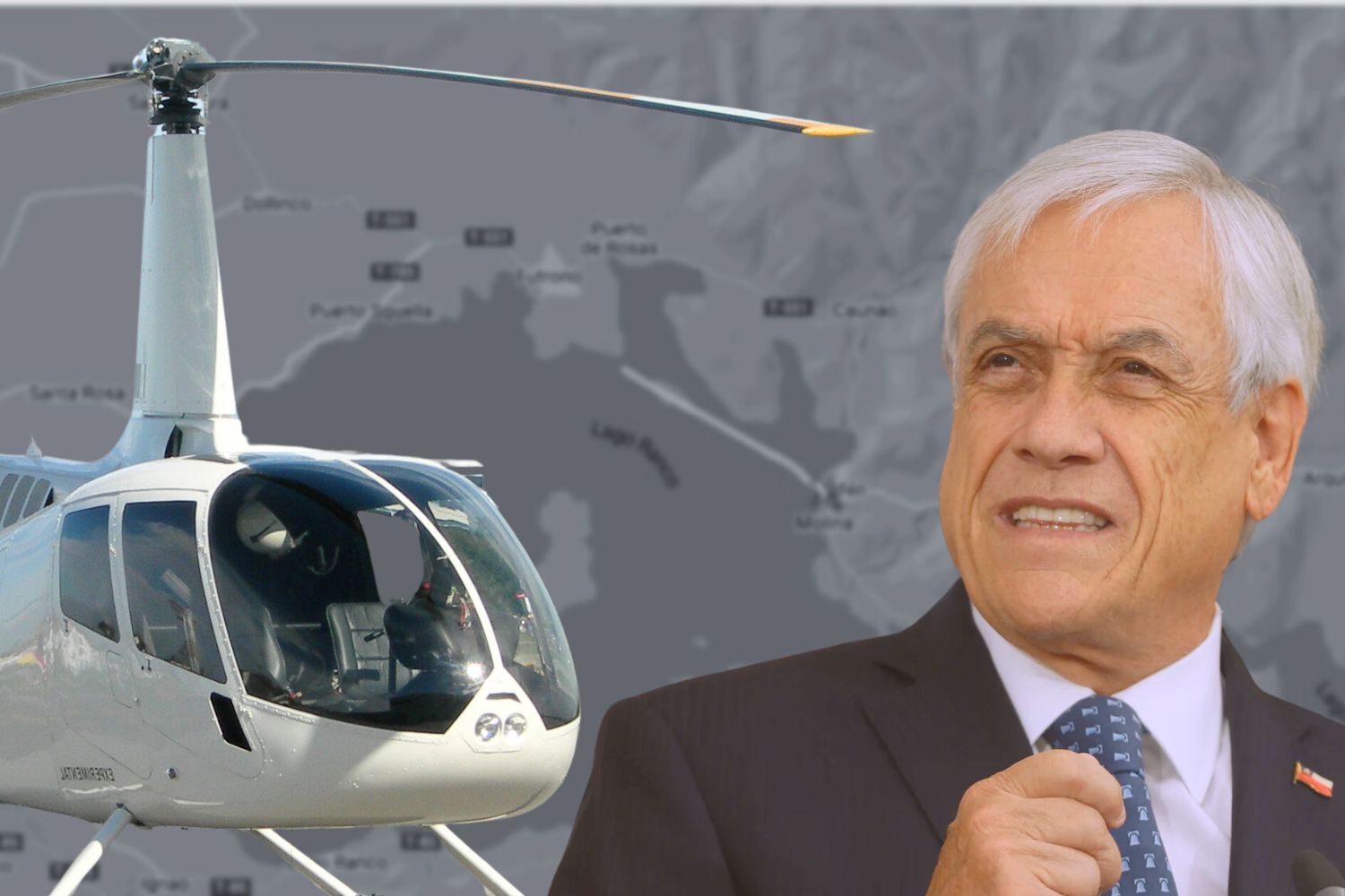 Comienzan las pericias al helicóptero del ex Presidente Piñera