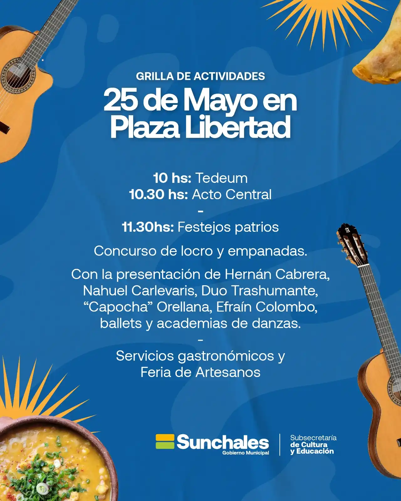 acto 25 de mayo sunchales