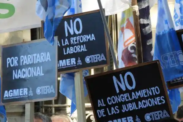 El jueves habrá paro de Agmer
