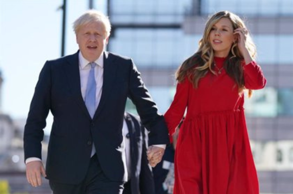 Nació el tercer hijo de Boris y Carrie Johnson