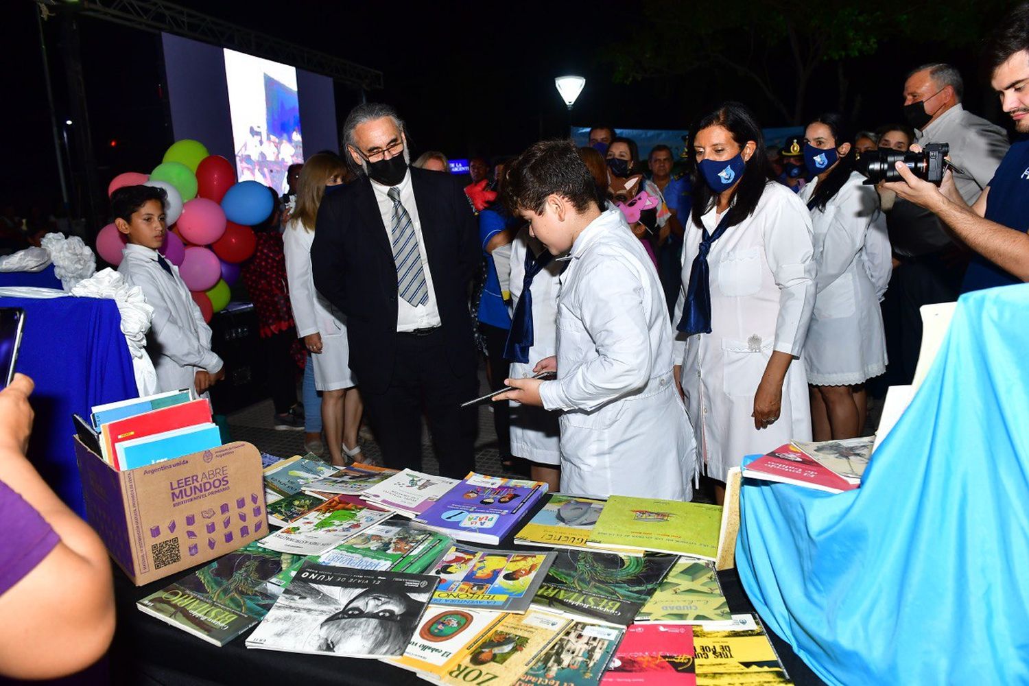 Pirané: Basterra participó del lanzamiento de la “Semana del Libro”