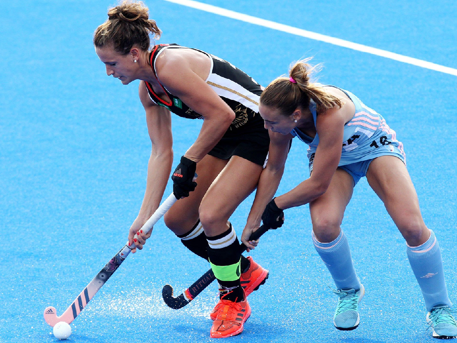 Las Leonas igualan 2-2 con Alemania en amistoso