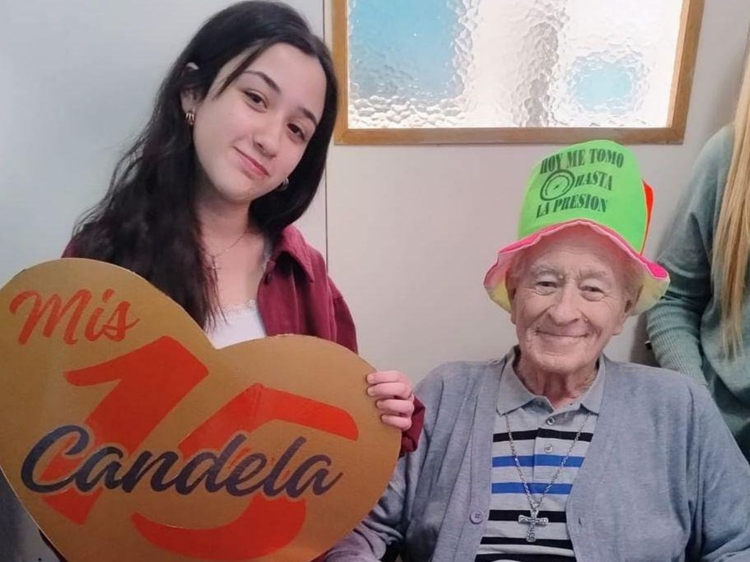 El sueño de un abuelo se hizo realidad en el Hospital Santamarina