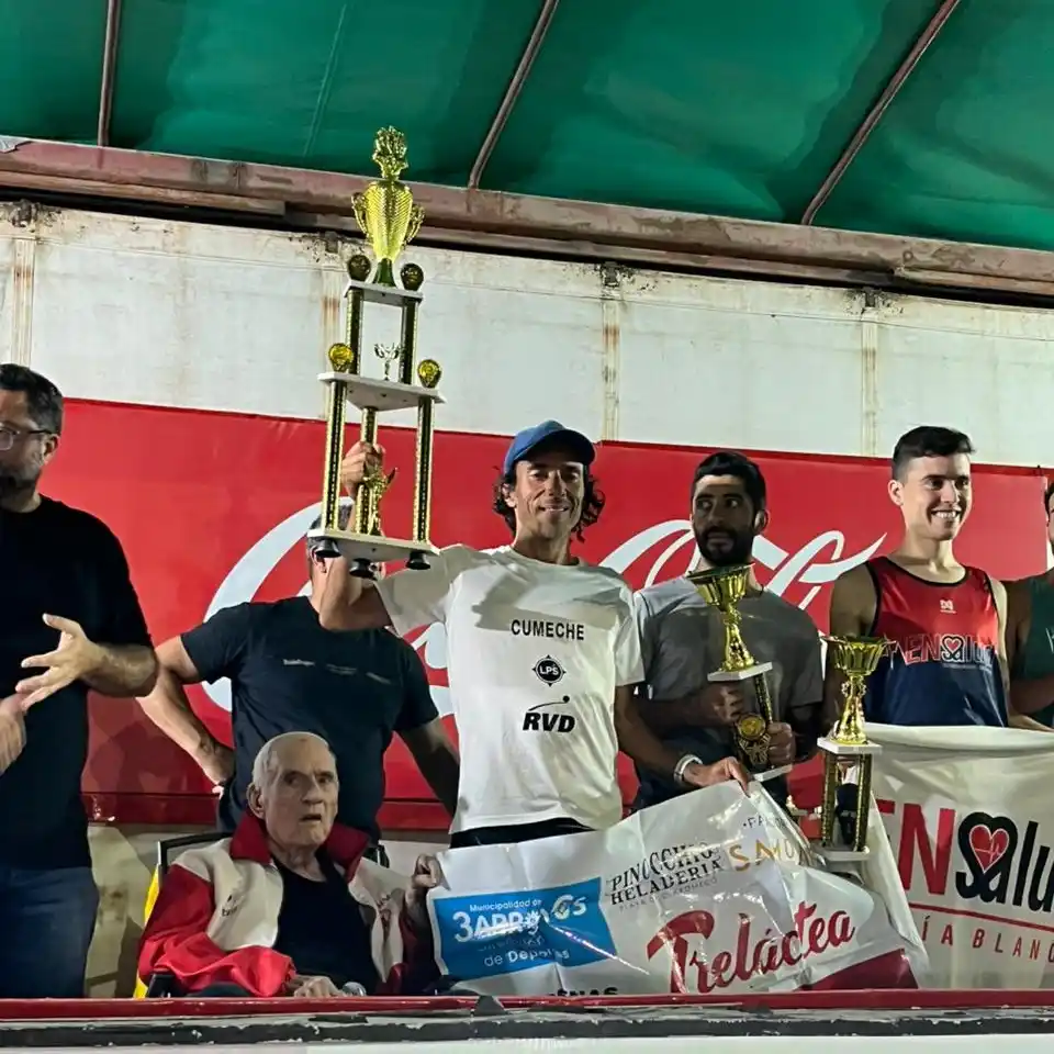 El atleta local fue segundo en la competencia de Bahía Blanca