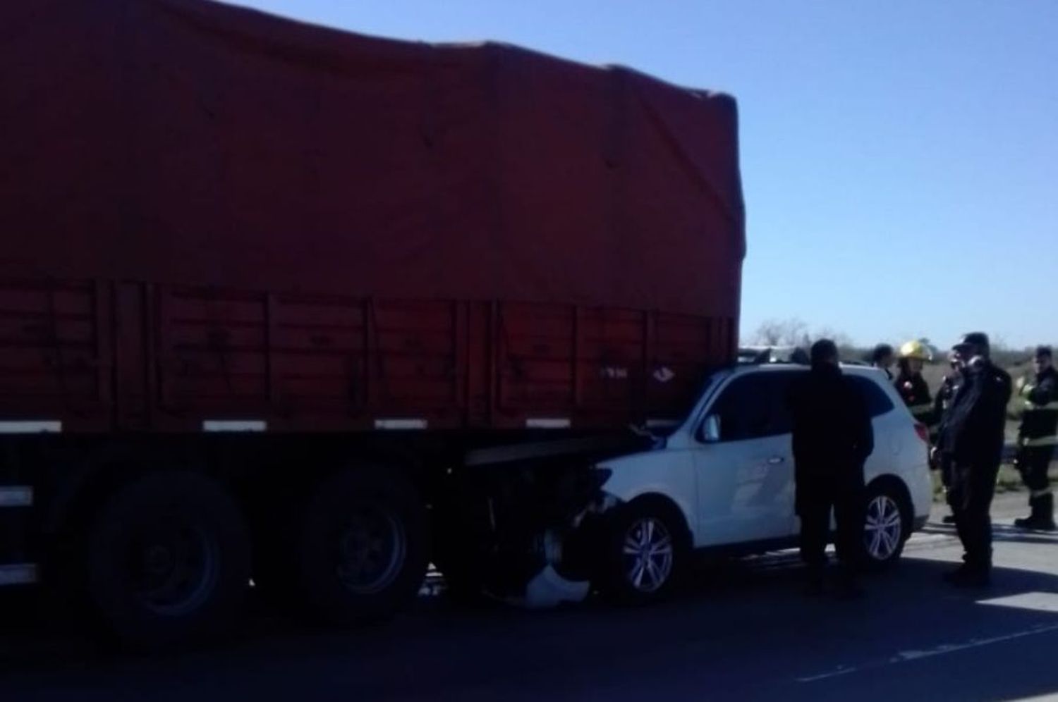 Accidente en Autovía 19, altura San Jerónimo del Sauce: una persona muerta