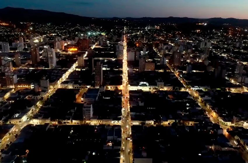 Tandil completó 1400 cuadras de alumbrado público con luminaria Led