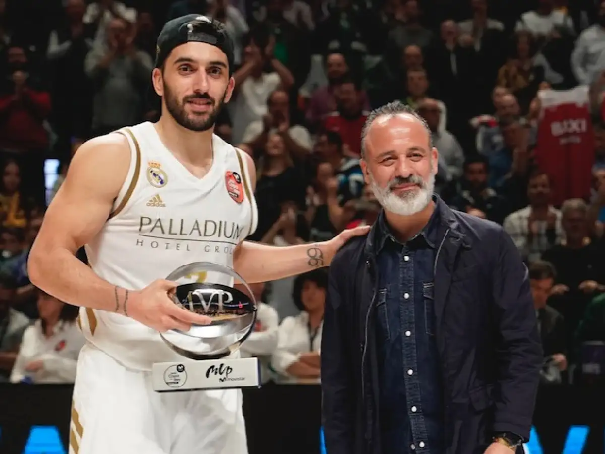 Campazzo, figura y campeón con Real Madrid