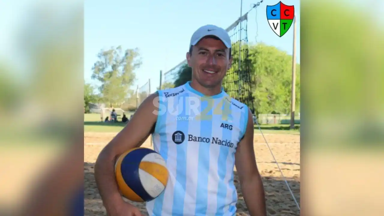 El venadense Sebastián Urreta será parte del cuerpo técnico santafesino en el Torneo Nacional de Beach Voley