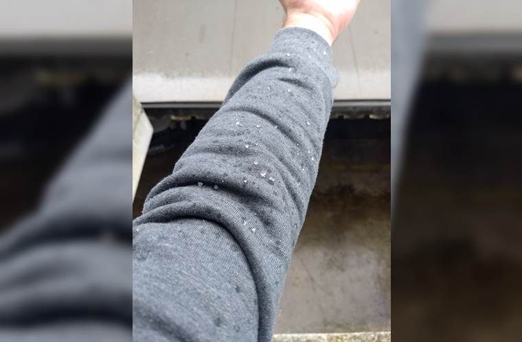 Qué es el graupel, el fenómeno que puede confundirse con nieve y se vio en la Provincia