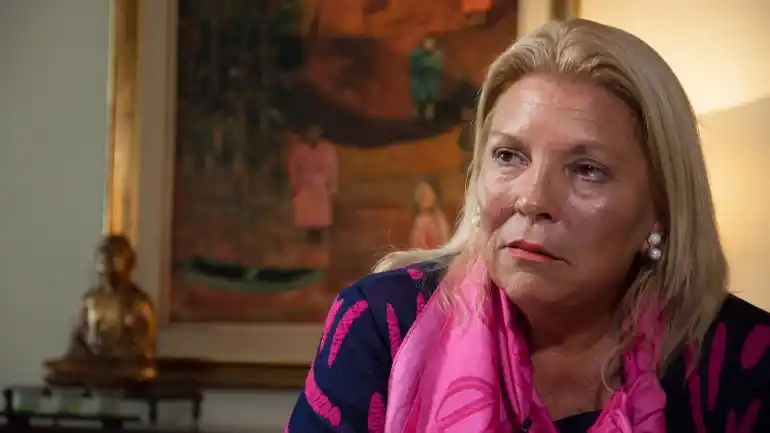 Carrió sobre el caso Maldonado: "Si es, comienza la verdad, porque Santiago comienza a hablar"