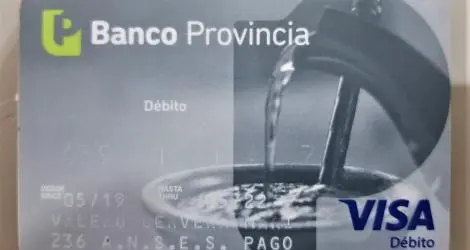 Encontraron una tarjeta de débito en el Hospital privado SADIV