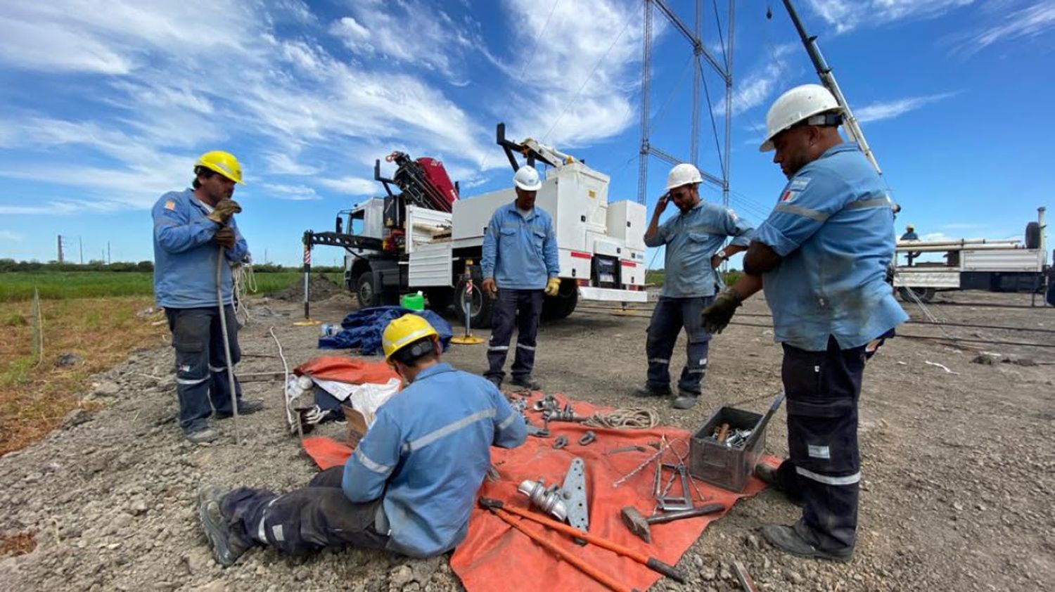 La EPE rehabilitó la línea de alta tensión Santo Tomé – Puerto de Santa Fe