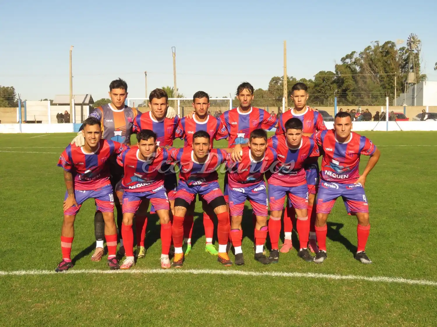 El equipo titular de los quequenenses