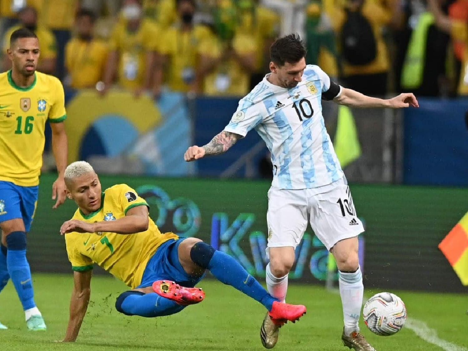 Brasil-Argentina en San Pablo será sin hinchas