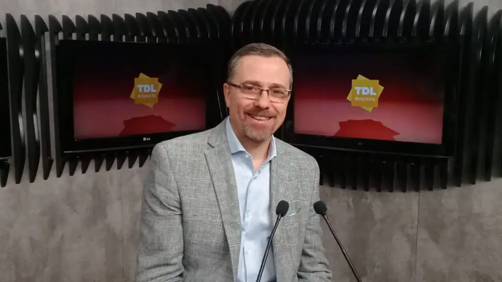 Dr Luis Cicco en el desayuno de Tandil Despierta