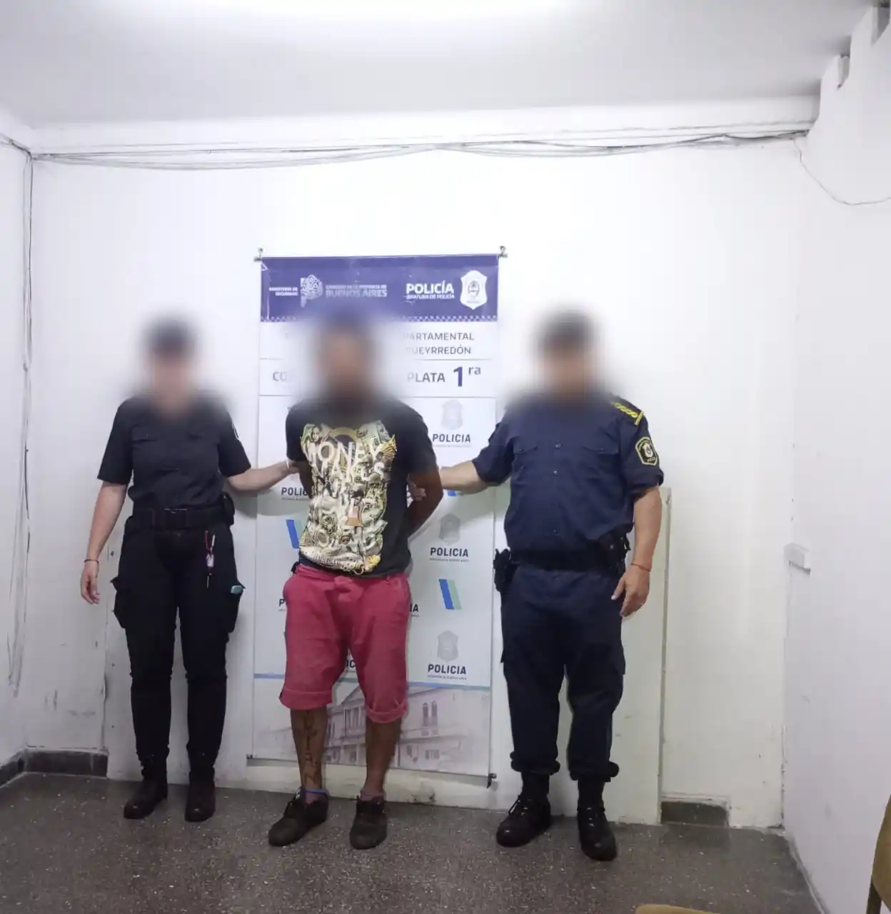 El hombre de 38 años ya contaba con antecedentes penales por situaciones similares.