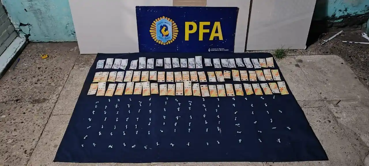 Desmantelan dos bunkers de droga en Concordia