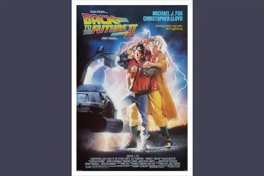 Poster Volver al Futuro 2