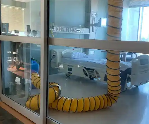 Con esta fotografía, Sharon Stone preguntó a sus seguidores si podían enfrentar una habitación así solos. Foto Instagram