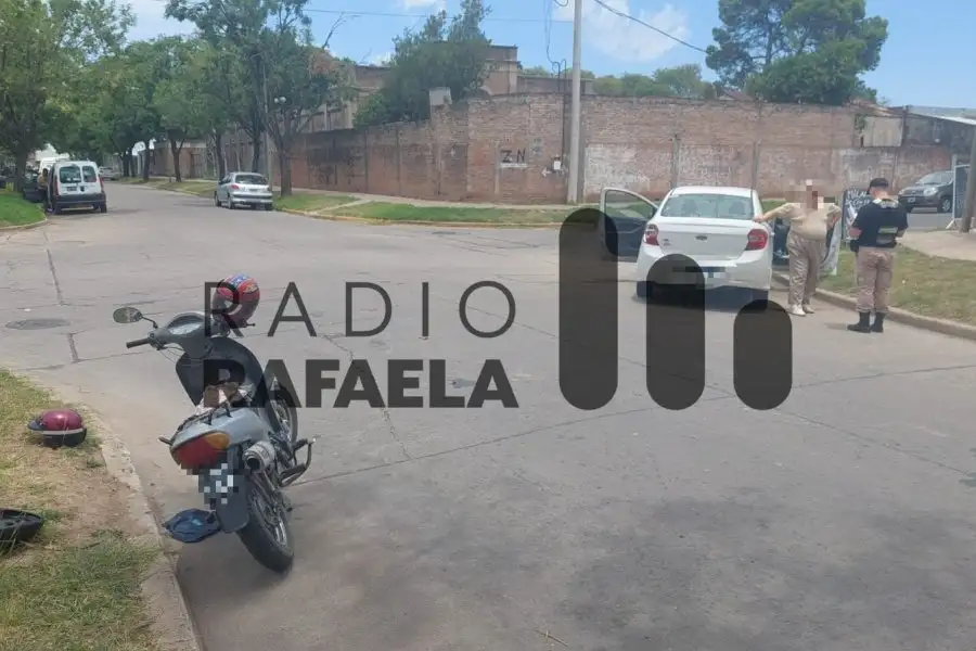 Accidente en Rafaela
