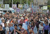A 46 años del golpe militar, Tandil marchó por la Memoria, la Verdad y la Justicia