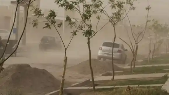 Alerta amarillo por vientos fuertes en dos provincias de Argentina