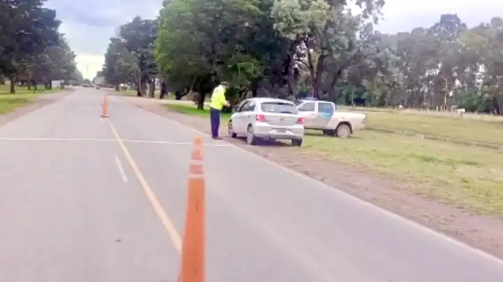 Controles de seguridad en San Cayetano