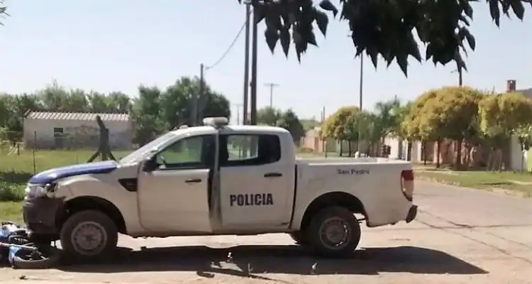 Evoluciona el joven atropellado por un patrullero