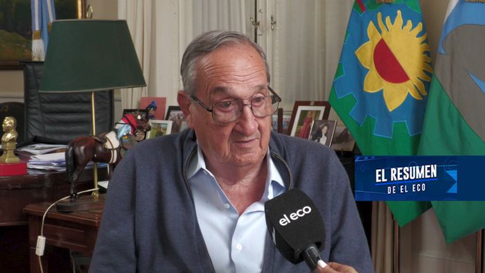 A días de renovar el mandato, una charla abierta con el intendente Miguel Lunghi