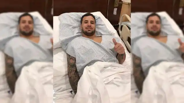 Mussis fue intervenido quirúrgicamente de su rodilla derecha