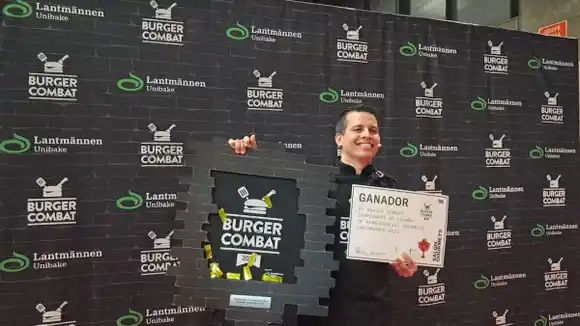 Venezolano se coronó como Mejor Chef de Hamburguesas Gourmet de España