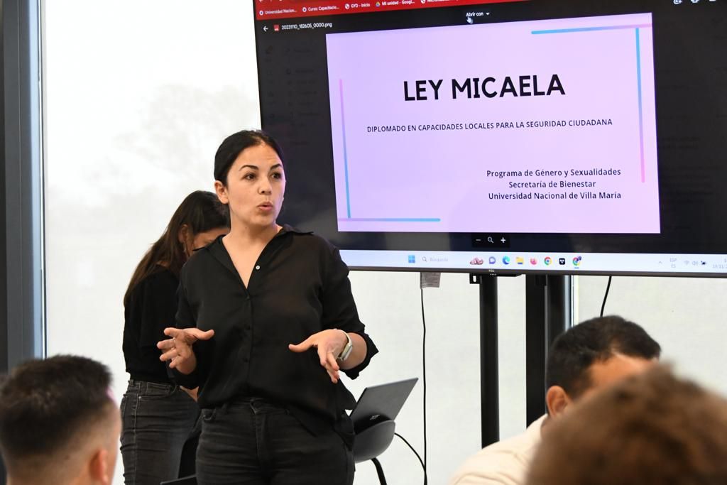 El Cuerpo de Prevención Urbana se capacitó sobre la Ley Micaela