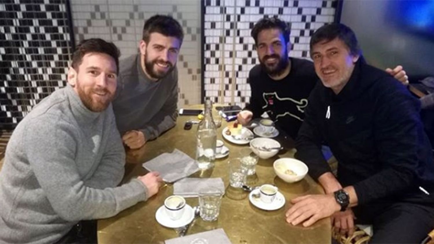 Messi, Piqué y Fabregas se compraron un equipo de fútbol