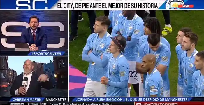 ¡Se picó al aire! Tremendo cruce entre Germán Paoloski y Christian Martin