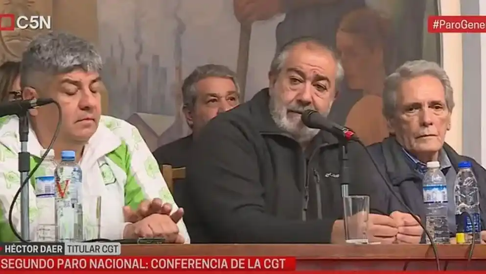 Cúpula de la CGT analizó el paro.