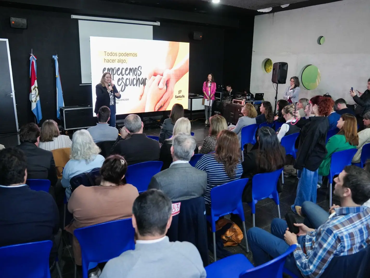Día Mundial de Prevención del Suicidio: la provincia presentó en Rosario una campaña de concientización.