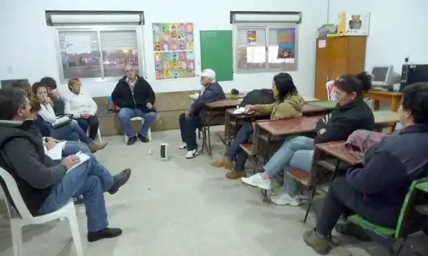 Reunión con vecinos del Barrio “San Cayetano”