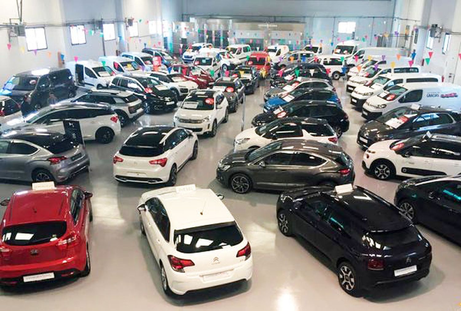 Caída en la compra de autos 0 km