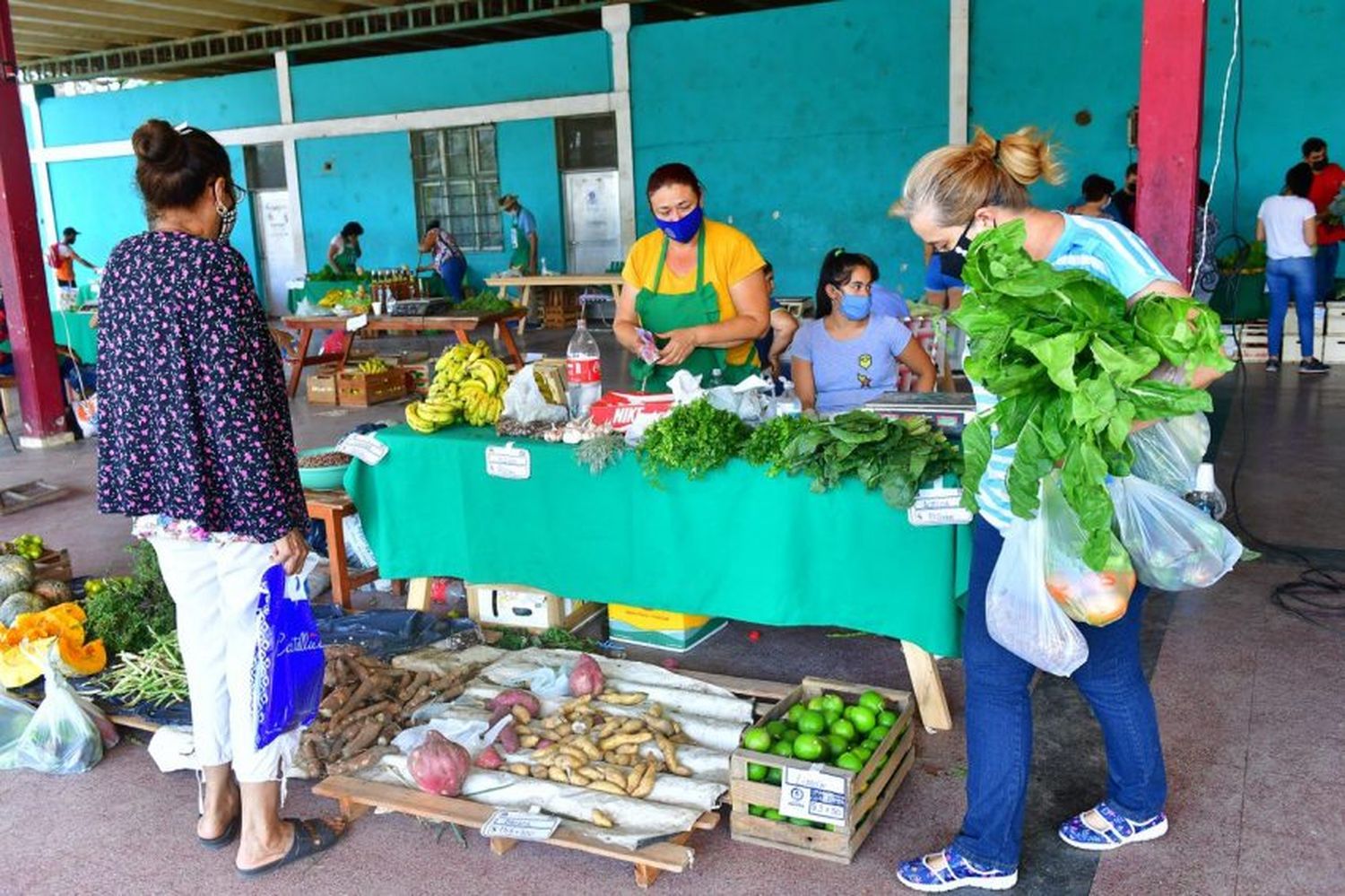 La feria del PAIPPA inició febrero con más variedad de productos y ofertas