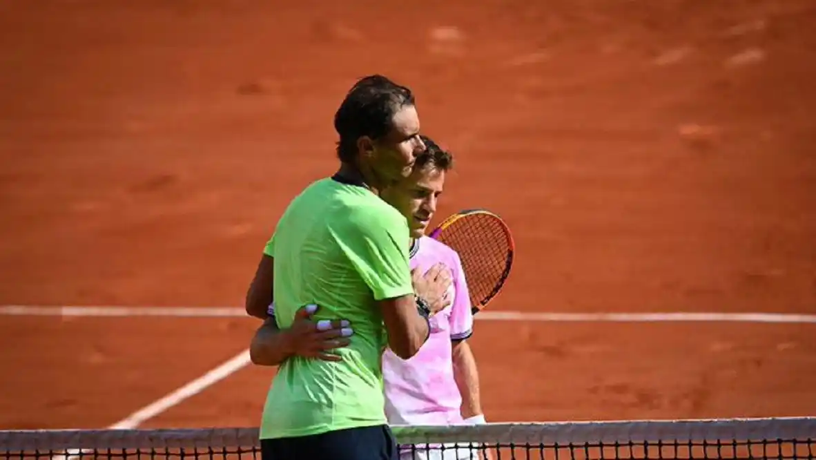 Diego Schwartzman dio pelea, pero cayó en cuartos de final ante Rafael Nadal