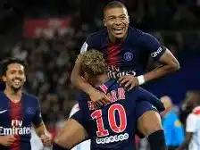 Mbappé anotó 4 goles en el triunfo del PSG ante el Tottenham