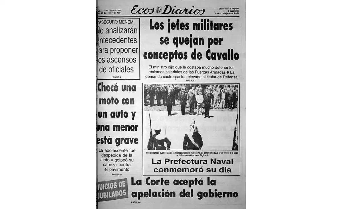Viernes 28 de octubre de 1994