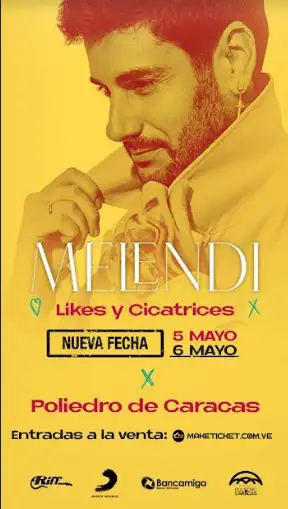 Melendi sorprendió con el éxito de taquilla. Foto Instagram